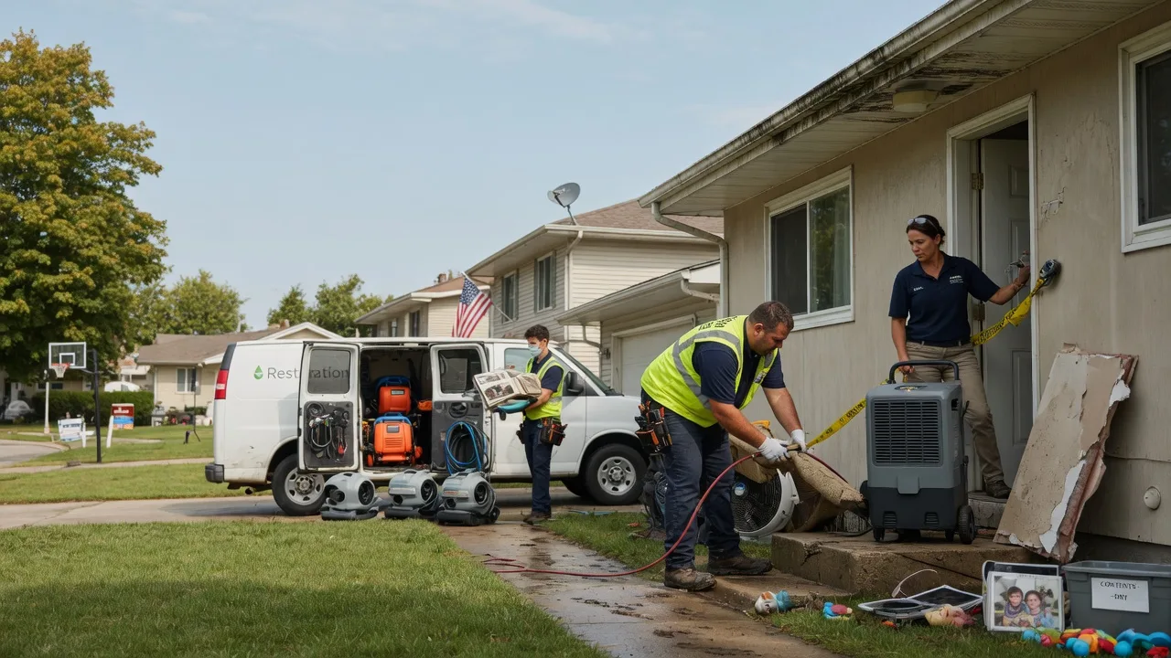 Water Damage Restoration in Shady Point, OK near me